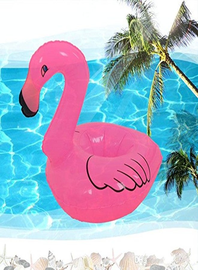 Nyrwana Generic Pink : Pink Flamingo Floating Inflatable Drink holder Can Cell Phone Holder bottle holder kids Swimming Pool Bath Beach Toys - Image 2